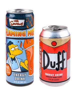 Simpsons energy drinks