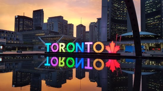 Place 3D Toronto Sign