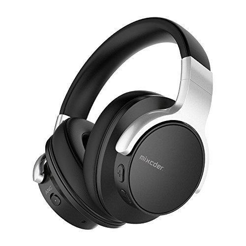 Social Mixcder E7 Active Cancelación de Ruido Auriculares Bluetooth con Micrófono Hi-Fi Deep
