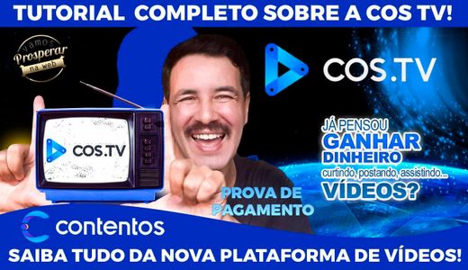 Conheça a COS TV neste super tutorial. 