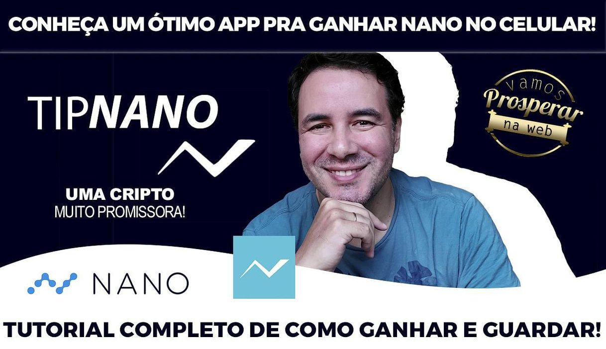 Fashion TipNano - App muito bom pra ganhar a criptomoeda Nano! 