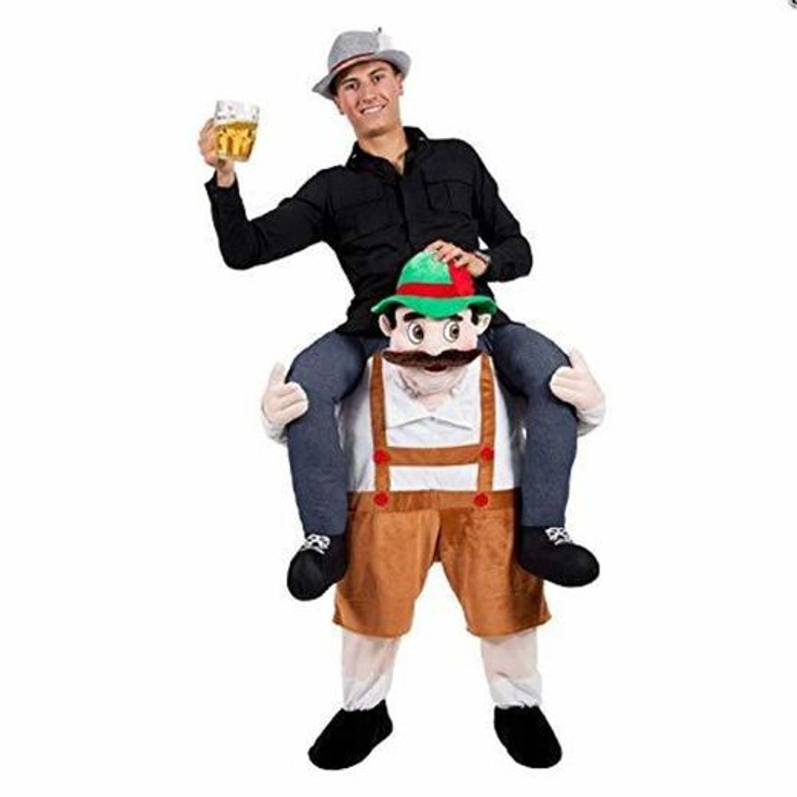 Moda BAVARIAN BEER GUY CARRY ME MASCOT FANCY DRESS COSTUME