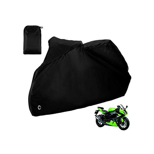 Zacro Funda para Moto/Cubierta de la Moto 190T Impermeable Cubierta Protectora UV