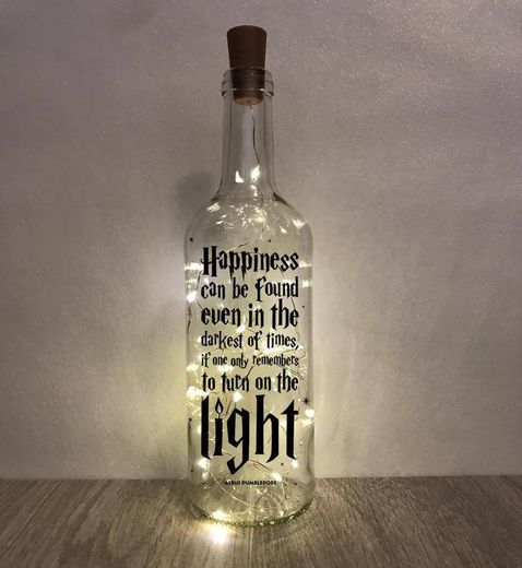 Harry Potter Bottle Lamp