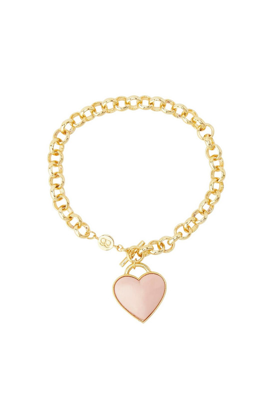 Social GORJANA Kara Heart Charm Bracelet
