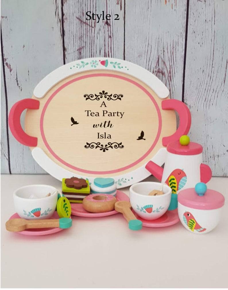 Products Personalized Tea set.