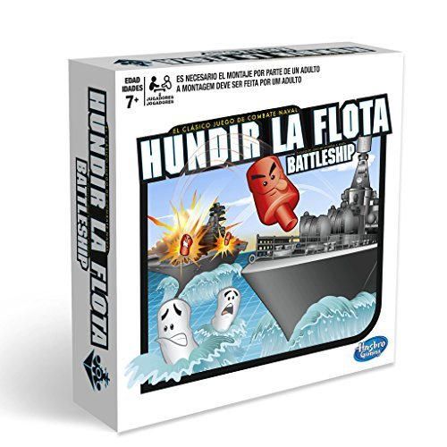 Hasbro Gaming- Hasbro Hundir La Flota, Juego de Tablero, Multicolor, única