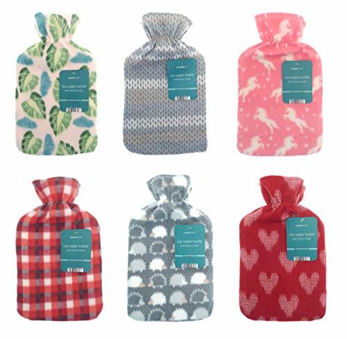 Producto Hot Water Bottle with Soft Fleece Cover by Beamfeature