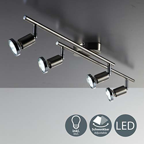 Producto Lámpara de techo LED I Focos giratorios y orientable incl