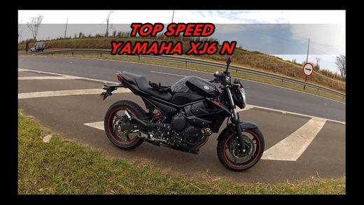 TOP SPEED YAMAHA XJ6 X MOTOS - YouTube