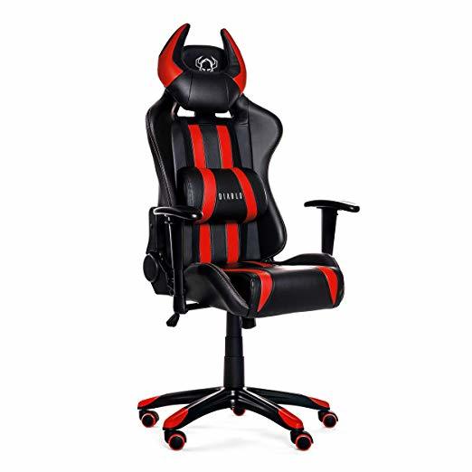 Elemento de la categoría hogar Diablo X-One Gaming Silla de Oficina Diseño Ergonomico Mecanismo de Inclinación Cojin