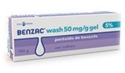 
Tratamento da acne
com Benzac Wash gel 50mg/g
