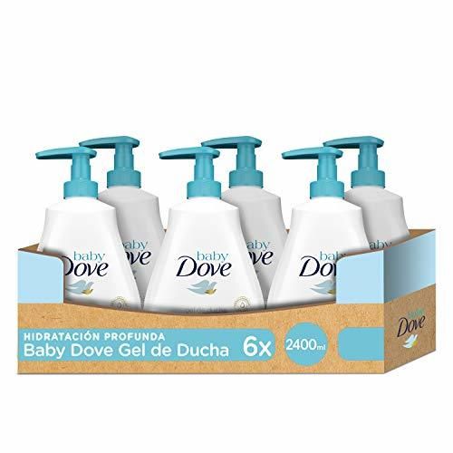 Baby Dove Gel De Baño Hidratación Profunda - Pack de 6 x