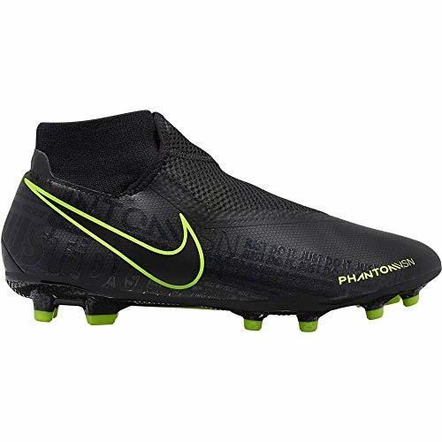 Nike Phantom Vsn Academy DF FG/MG, Zapatillas de Fútbol para Hombre, Negro