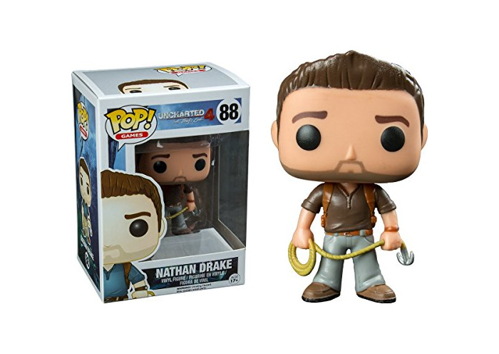 Juego Funko POP! Games Nathan Drake Uncharted 4 Brown Shirt Vinyl Figure #88