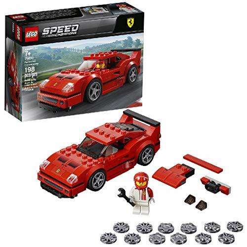 Social LEGO Speed Champions - Ferrari F40 Competizione, juguete de construcción coche deportivo