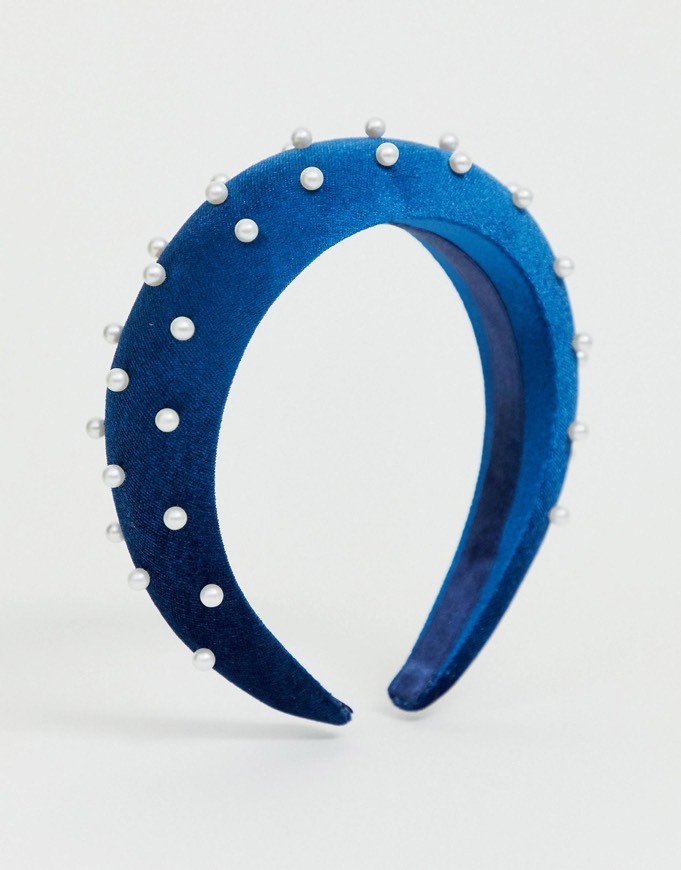 Moda Diadema azul