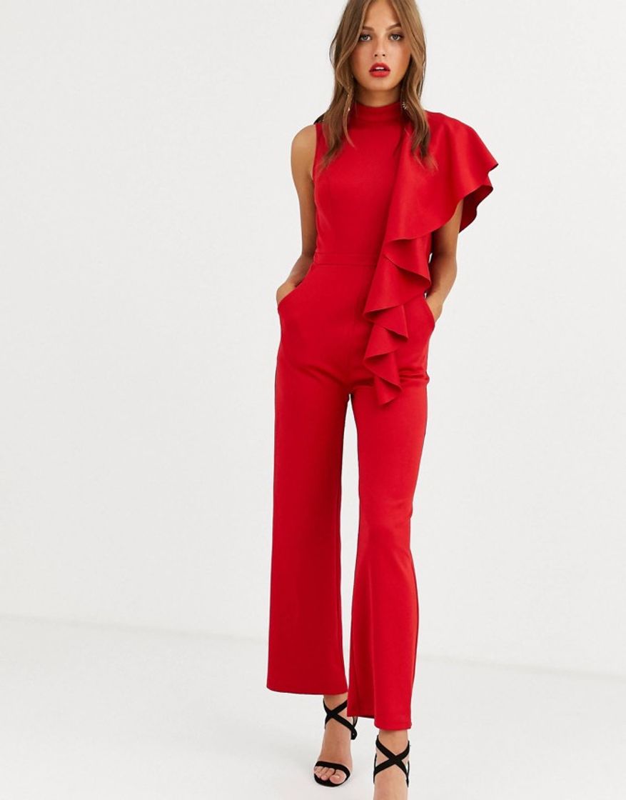 Mono largo rojo