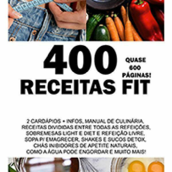 Producto 400 Receitas Fit com Cardápios