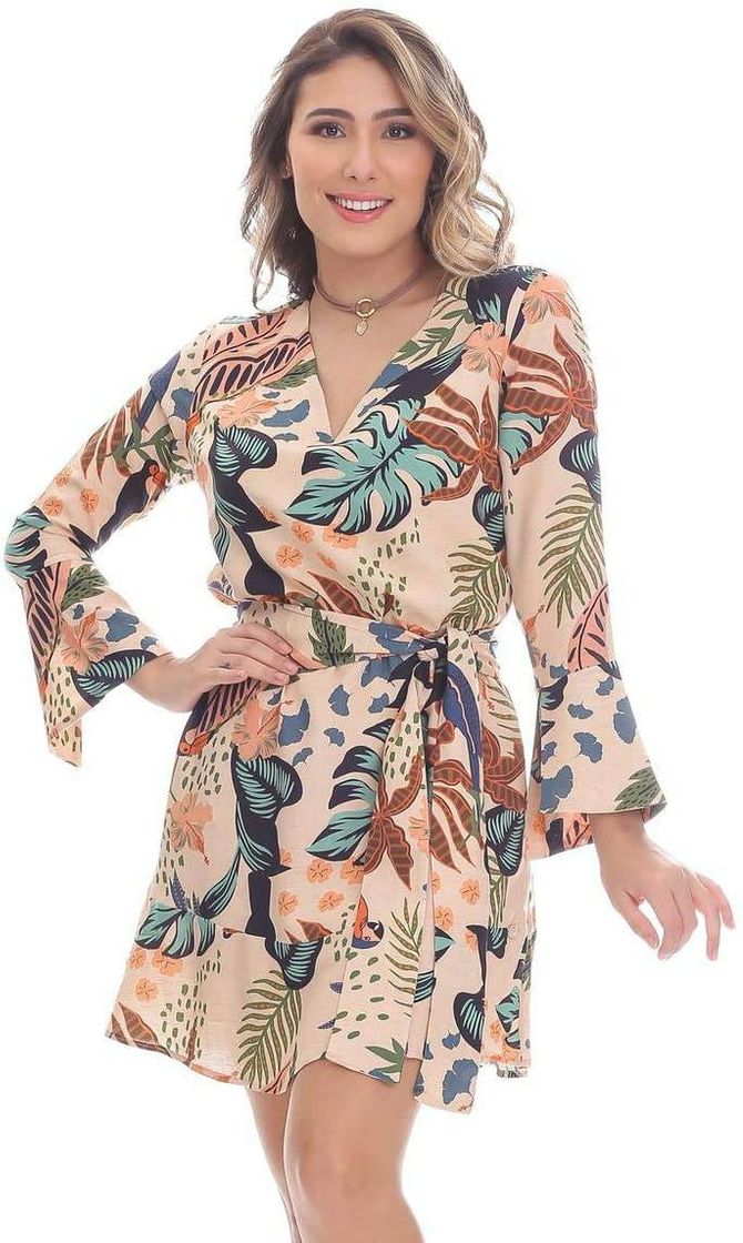 Social Vestido Clara Arruda Manga Longa 50412

