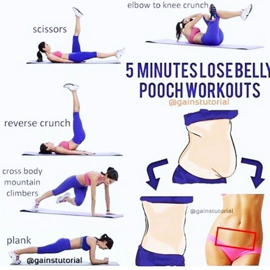 Moda Belly workout 