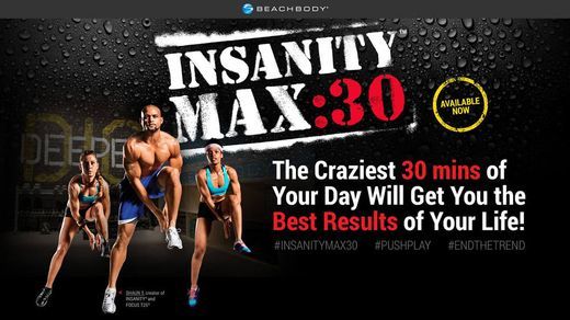 Productos INSANITY MAX 30