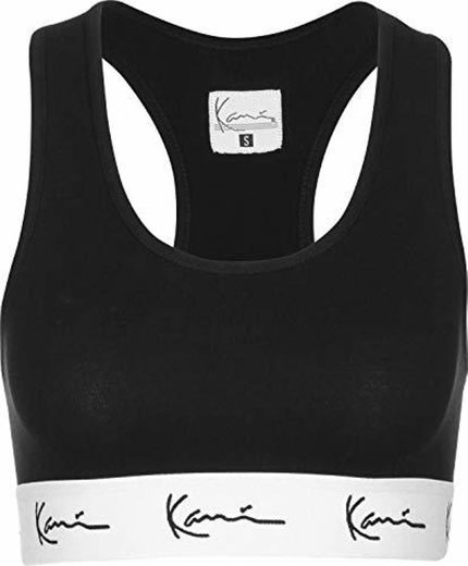 Karl Kani Signature W Sujetador Deportivo Black/White