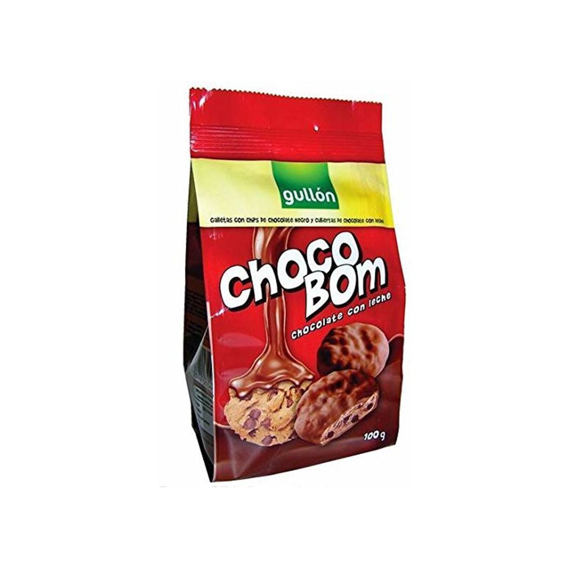 Producto GALLETAS GULLÓN CHOCO BOM LECHE BOLSA 100gr