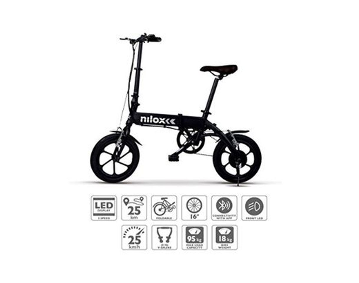 Products Nilox ebike X2 Plus Plegable Ruedas 16"; Adulto