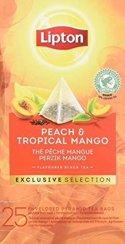 Producto Lipton Selección Exclusiva Té Negro Melocotón Y Mango