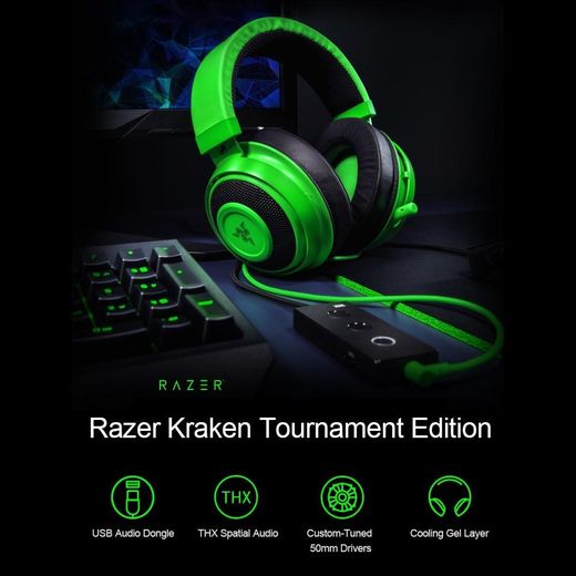 Razer Kraken Tournament Edition - Auriculares para juegos