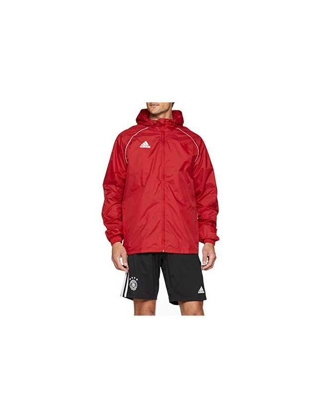 Fitness adidas Core18 RN Jkt Chaqueta Deportiva, Hombre, Rojo