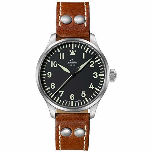 Moda Planeador Reloj Base Augsburg 39 de Laco - Fabricado en Alemania - 39 mm de diámetro Reloj Automático - n-Incomparable