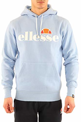 Social Elesse Logo Hoody Light Blue Azul M