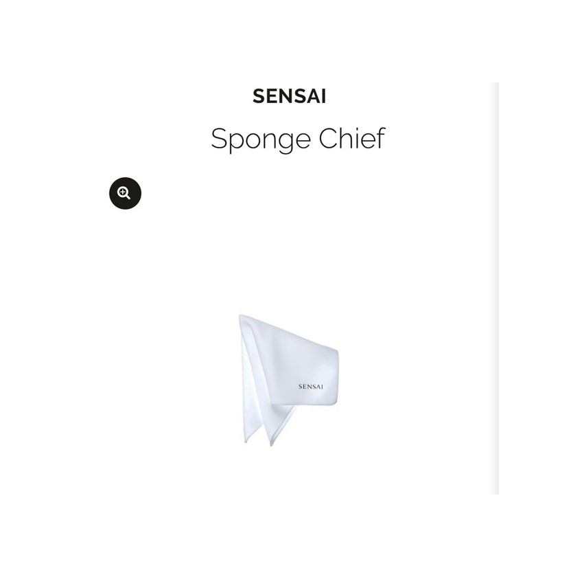 Producto Sensai Sponge Chief