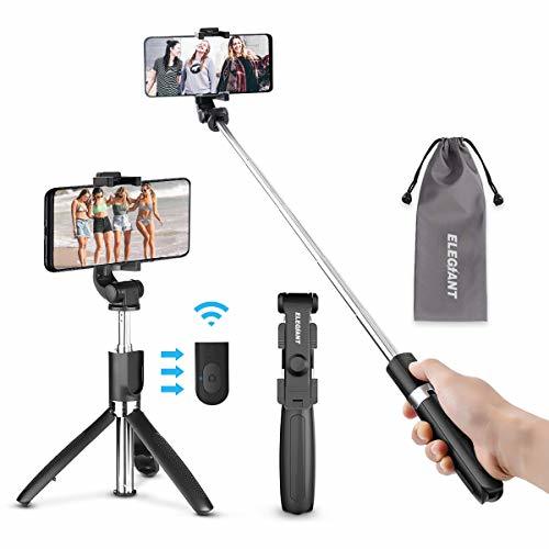 Electrónica ELEGIANT Palo Selfie Trípode Bluetooth Mini Stick Movil Deportivo Extensible de Control