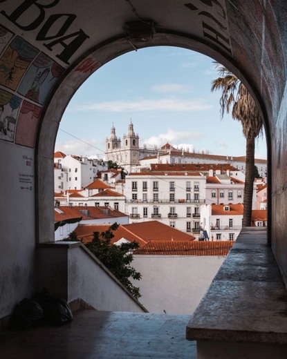 History of Lisbon Mural by Nuno Saraiva