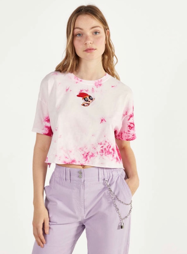 Fashion blusa powerpuff girls vermelha