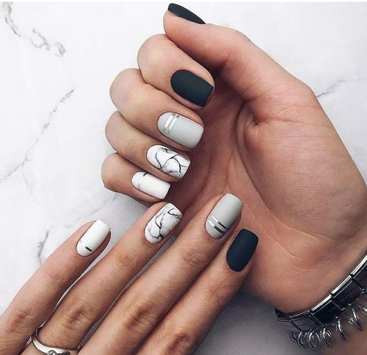 Moda unhas simples