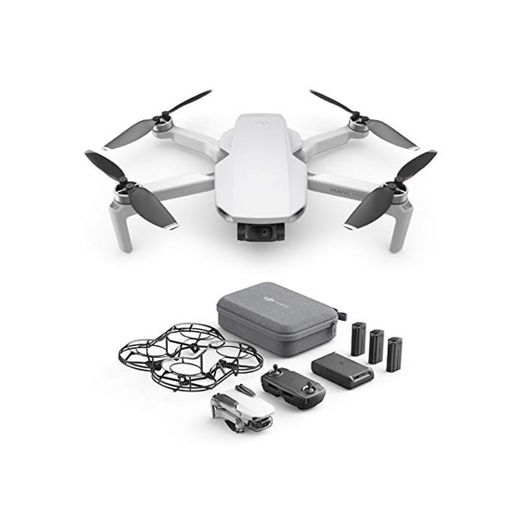 DJI Mavic Mini Combo, Dron Ultraligero y Portátil, Duración Batería 30 Minutos,