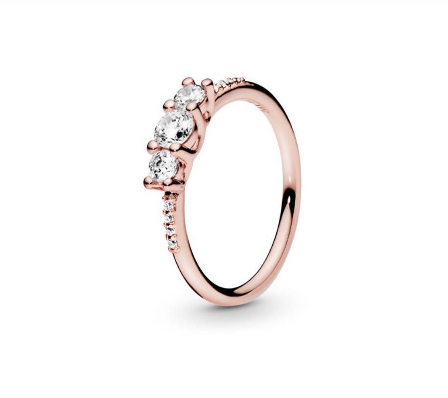 Fashion Anel Sparkling Elegance Pandora Rose 