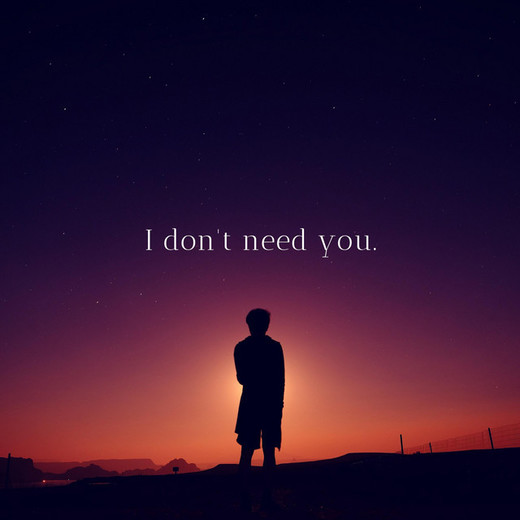 I Don't Need You