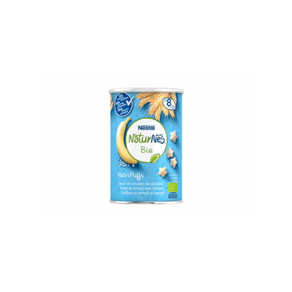 Productos Nestlé Bio NutriPuffs Banana 35gr 