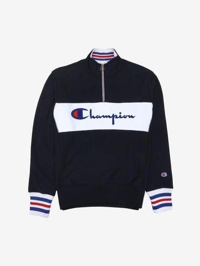 Champion Half Zip Funnel Sweater