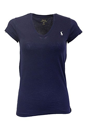 Producto Polo Ralph Lauren Mujer Pony Logo Camiseta de Cuello