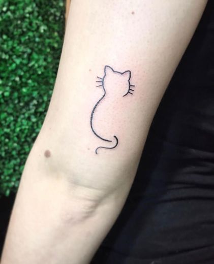 Cat tattoo