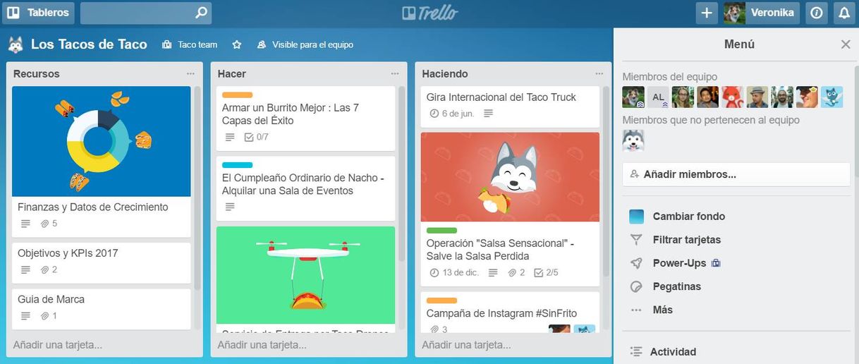 Moda APP TRELLO - ORGANIZACIÓN