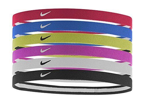 Nike Women Swoosh - Cintas de pelo para práctica de deporte, paquete