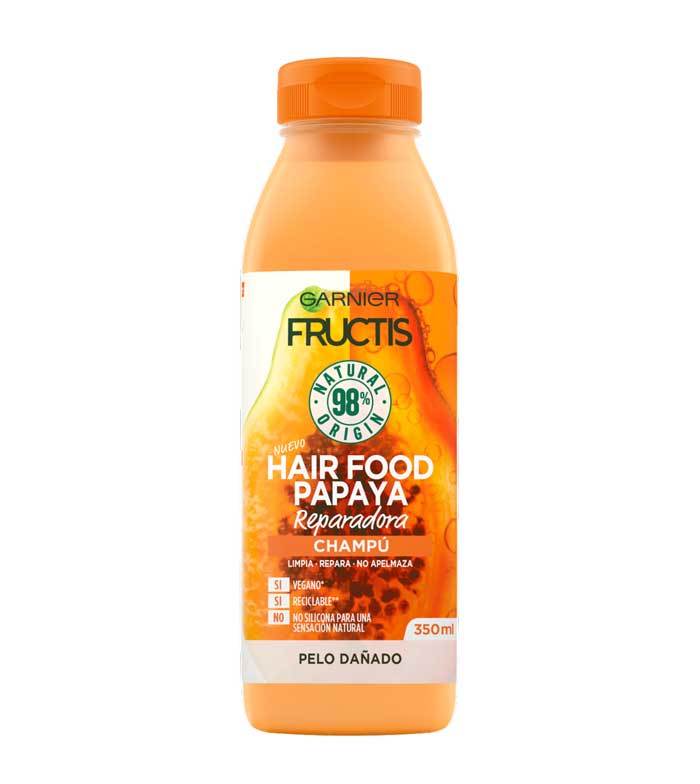 Product Garnier Fructis Hair Food Champú de Papaya Reparadora para Pelo Dañado