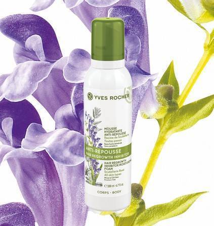 Producto Yves Rocher Espuma Hidratante anticrescimento de pêlos